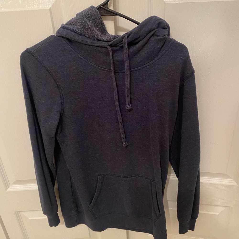 Blue hoodie